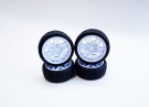 Team Powers – 1:10 FWD (Treaded) – 6 spoke Sort felg (Pre-Glued) – 4pcs (30 shore) thumbnail