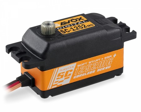 Savox SC-1252MG Plus Servo Low Profile 