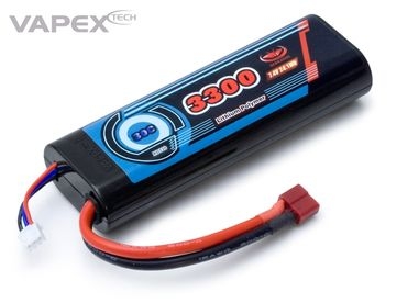 Vapex 2S lipo 7,4V 3300mAh 30C T-connector
