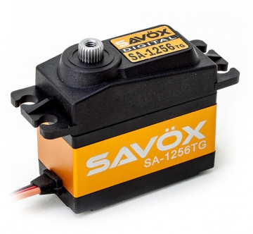 Savox SC-1256TG Servo 20Kg 0,15s Alu Coreless Titanium Gear